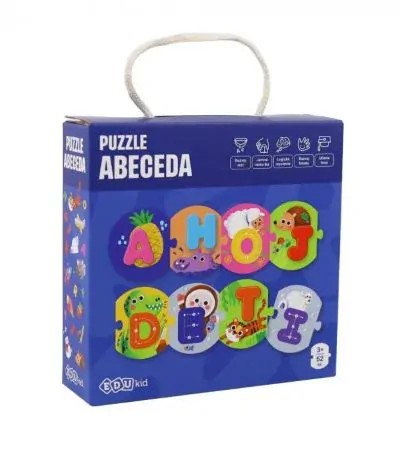 EDUkid Puzzle Abeceda SK/CZ