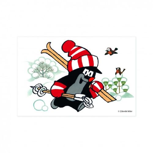 Dino Drevené kocky kubus Krtko 6 ks