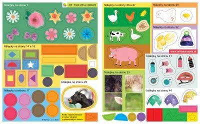 Koliesko JAR – hravé úlohy s nálepkami