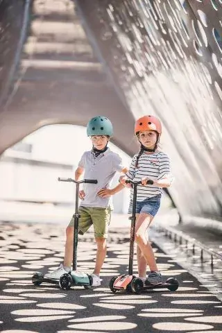 Scoot & Ride Detská kolobežka Highwaykick 5 LED forest