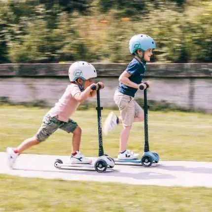 Scoot & Ride Detská prilba S-M steel