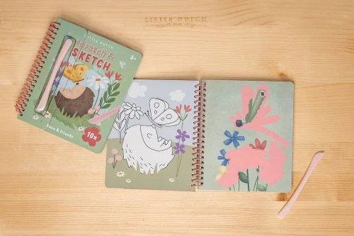 Little Dutch Kniha stieracia Rosa & Friends