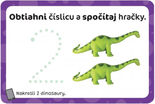 Kúzelný tablet & stierateľné karty - Prvé POČÍTANIE