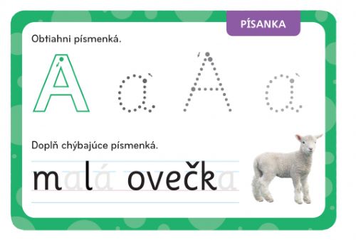 Kúzelný tablet & stierateľné karty - Prvé PÍSANIE