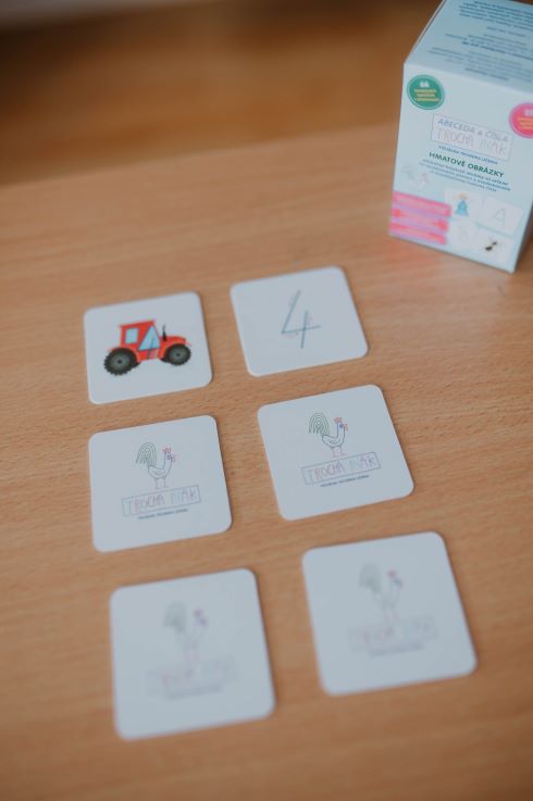 TROCHA INAK Hmatové obrázky Abeceda a Čísla