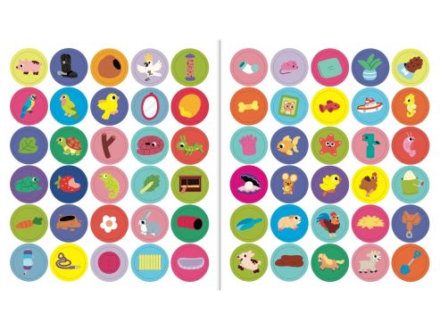 101 vecí na hľadanie a nalepovanie - Domáci maznáčikovia