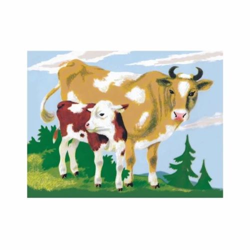 Dino Drevené obrázkové kocky Domáce zvieratká