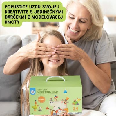 Jar Melo Ultra ľahká Modelovacia hmota 24 ks