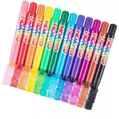 Tookyland Jemné voskovky umývateľné 12 ks