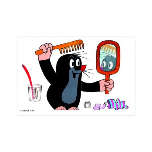 Dino Drevené kocky kubus Krtko 6 ks