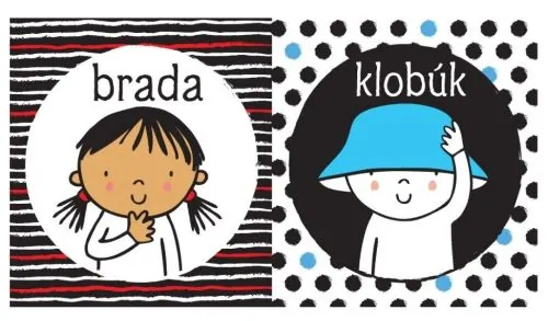 Knižnička Prvé čiernobiele knižky pre bábätko