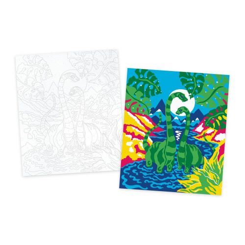 Janod Atelier Maxi Kreatívna sada XXL s aktivitami Dinosaury od 7 rokov