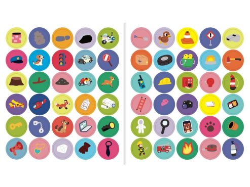 101 vecí na hľadanie a nalepovanie - Polícia a hasiči