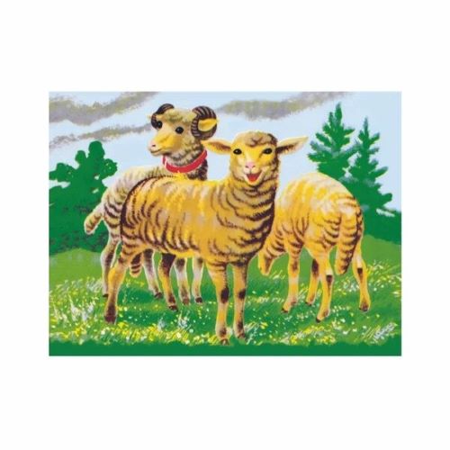 Dino Drevené obrázkové kocky Domáce zvieratká