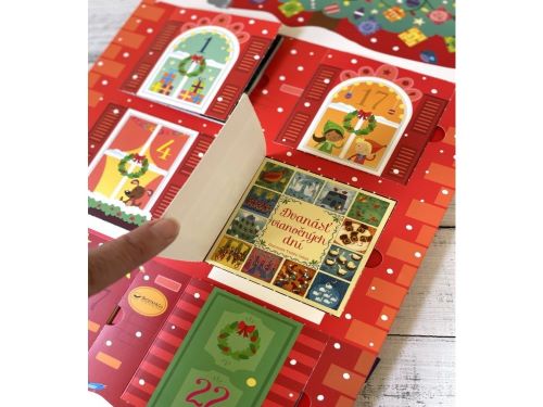 Adventný kalendár plný kníh