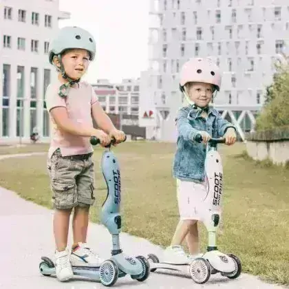 Scoot & Ride Odrážadlo kolobežka 2v1 Highwaykick 1 steel