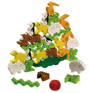 Haba Moja prvá hra ZOO pyramída SK verzia