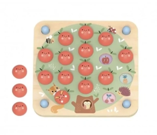 Tooky Toy Drevené pexeso Jablká pastel