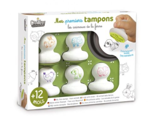 Crea Lign Moje prvé pečiatky Domáce zvieratká 6 ks