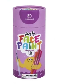 Tookyland Farby na tvár 10 ks