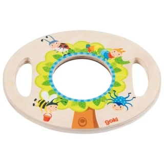 Goki Drevená XL lupa s rúčkami 