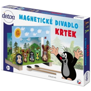 Detoa Detské divadlo magnetické - Krtko