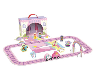 Tooky Toy Zámok v kufríku 31 ks