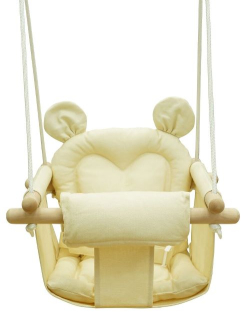 2Kids Toys Hojdačka Macko béžová