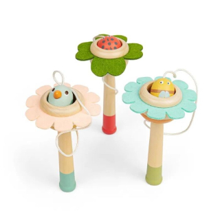 Bigjigs Toys Ball Catcher Kvetina s loptičkou 1 ks