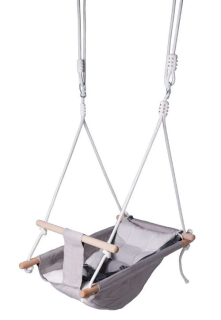 2Kids Toys Hojdačka pre najmenších šedá