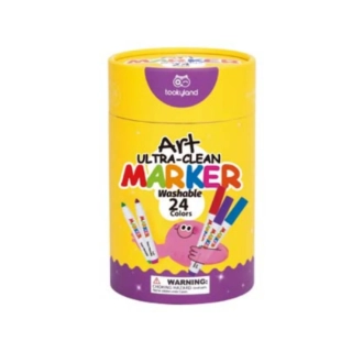 Tookyland Umývateľné fixky s univerzálnym hrotom 24 ks