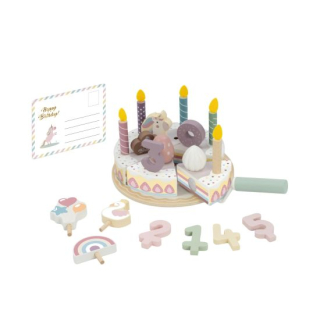 Tooky Toy Narodeninová torta so sviečkami